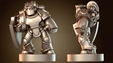 3D модель Инквизитор ордена тамплиеров (STL)