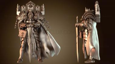 3D модель Тамплиерская королевская пехотная гвардия (STL)