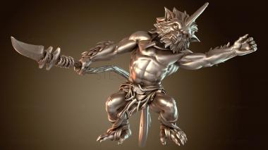 3D модель Бюст третьего легионера TEO II (STL)