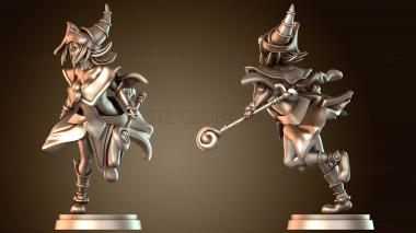 3D модель Терминатор Темная Девушка-Маг (STL)