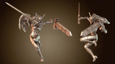 3D модель Терминатор Магик Волшебница (STL)