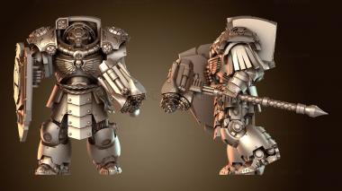 3D модель Терминатор МОЛОТОК Ударная группа (STL)