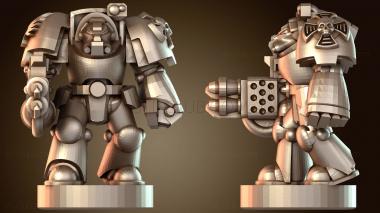 3D модель Терминатор Тяжелый Рамный Хищник (STL)