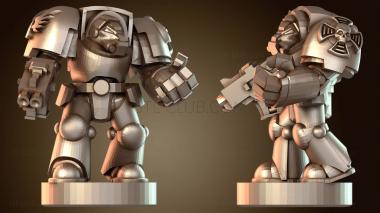 3D модель Терминатор Тактический Фронтлайн (STL)