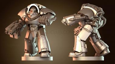 3D модель Терминатор Тартарос Зомби Таурос (STL)