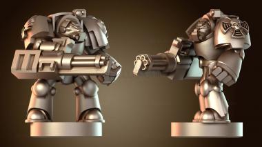 3D модель Терминаторы бронированный термин (STL)
