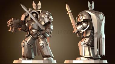 3D модель Терминаторы Терминатор Сержант Лоренцо Кровавые Ангелы (STL)