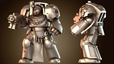 3D модель Терминаторы Терминатор с болтером (STL)