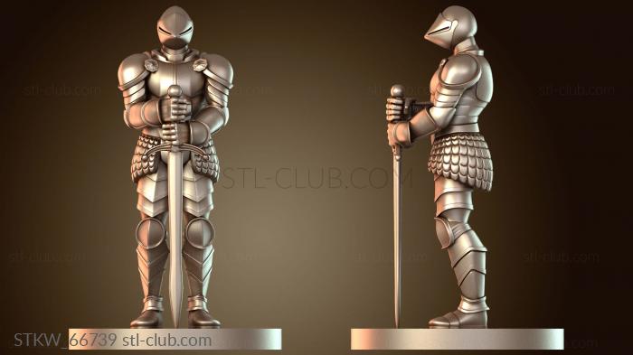 Military Terrain Furniture Knight металл