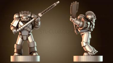 3D модель Отряд террористов в ярости (STL)