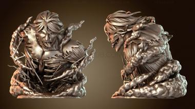 3D модель Атакующий титан (STL)