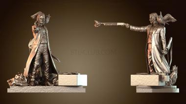 3D модель Ворона — это запах бензина (STL)