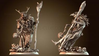 3D модель Темный Друид (STL)