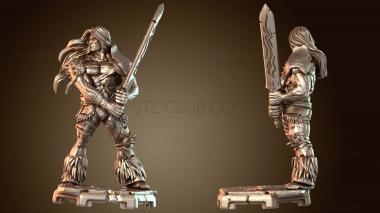 3D модель Истребитель Войны Всадник Броня Воин (STL)