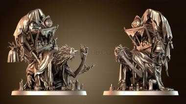 3D модель Запретный забор с привидениями (STL)