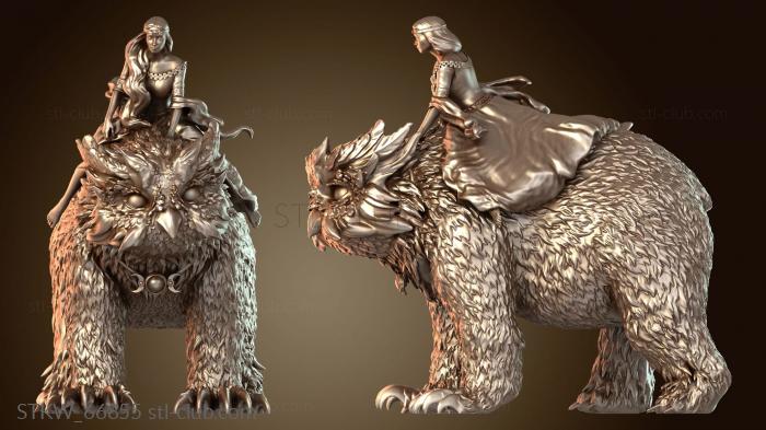 Military Зелёная Дева и Совомедведь