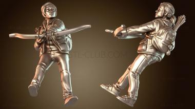 3D модель Герои, храбрые дети (STL)