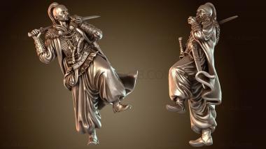 3D модель Волшебный библиотекарь ДИОРАМА Тарас (STL)