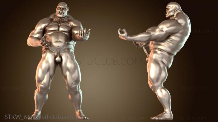 Military Девушка-орк