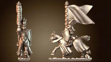 3D модель Пустой баннер королевства (STL)