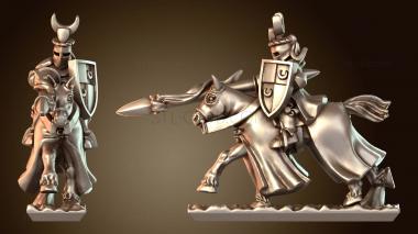 3D модель Мрачный рыцарь королевства (STL)