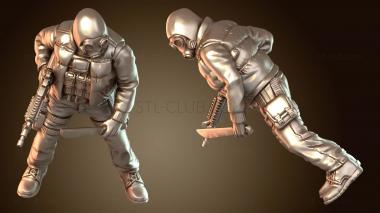 3D модель Выживший-одиночка (STL)