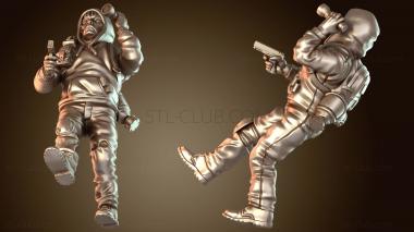 3D модель Выживший спрятался (STL)