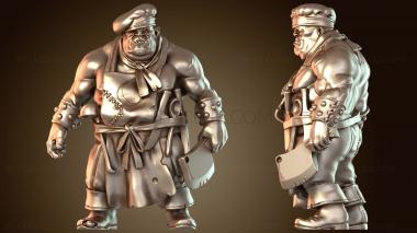 3D модель Повар-огр из таверны «Титан» (STL)