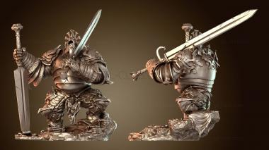 3D модель Непогребенный король Арма Тенебрис (STL)