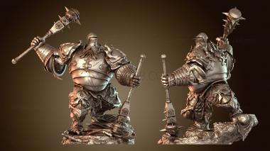 3D модель Непогребенный король Арма Тенебрис в тени (STL)