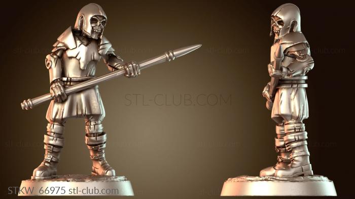 Копье скелета нежити