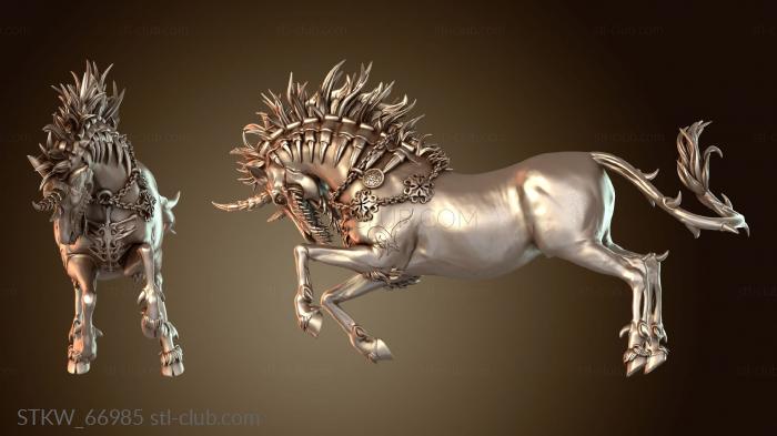 Military Достойная добыча Темный единорог