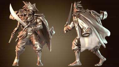 3D модель Пират с шрамом из Бездны (STL)