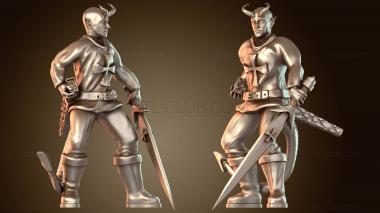 3D модель Тифлинг (STL)