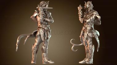 3D модель Кинжал тифлинга-авантюриста (STL)