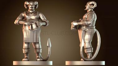 3D модель Крепость Тифлинга (STL)