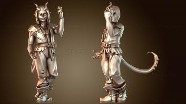 3D модель Мальчик-тифлинг (STL)
