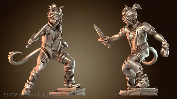 Повязка для девочки-тифлинга