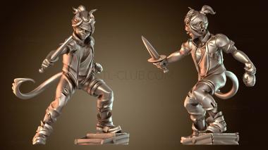 3D модель Повязка для девочки-тифлинга (STL)