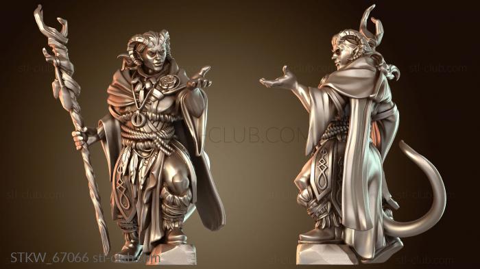 Тифлинг-друид