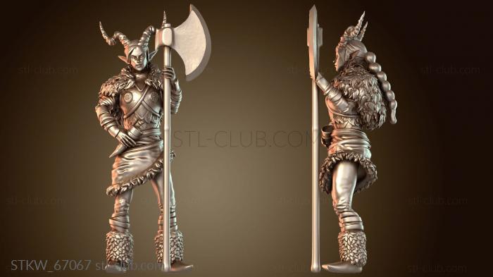 Тифлинг-женщина