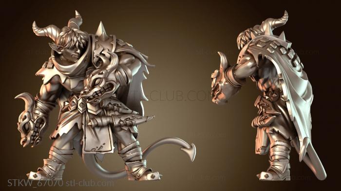 Military Зачарование тифлинга-женщины-барда