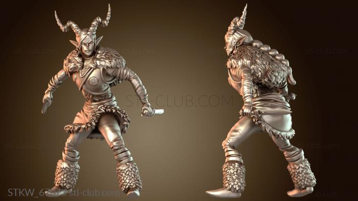 Military Женские ножи Тифлинга