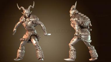 3D модель Женские ножи Тифлинга (STL)