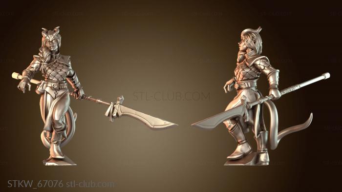 Military Боец-тифлинг