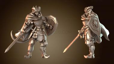 3D модель Тифлинг Паладин (STL)