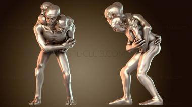 3D модель Пассивный многоликий зверь уровня Tier Beast (STL)