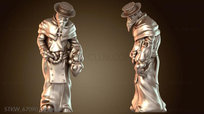 Military Уровень Поражённый Чумной Доктор Нейтральный