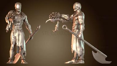 3D модель Уровень молчаливой мерзости агрессивный (STL)