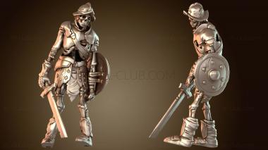 3D модель Атака рыцаря-скелета уровня (STL)